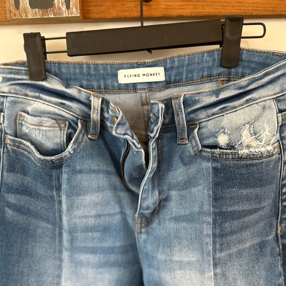 Flying Monkey Two Tone Jeans- size 28 - Picture 5 of 9